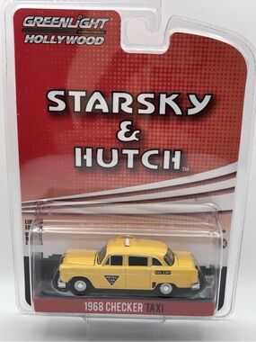 Greenlight Hollywood Starsky & Hutch 1968 Checker Taxi Cab GREAT DEAL